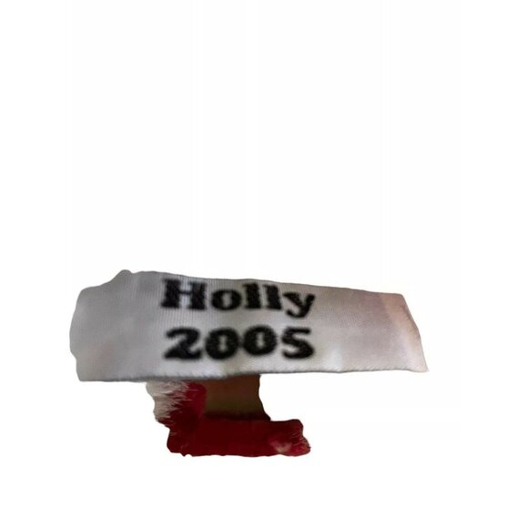 Bearington Collection Stuffed Teddy Bear 16" Striped Dress & Jacket With Red Boo - Picture 9 of 9